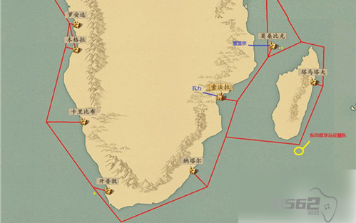 梦回大航海舰队分布 梦回大航海神秘舰队位置全介绍