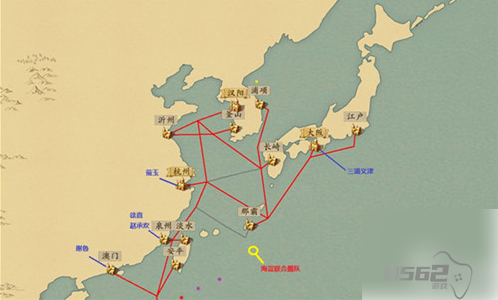 梦回大航海舰队分布 梦回大航海神秘舰队位置全介绍