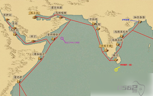 梦回大航海舰队分布 梦回大航海神秘舰队位置全介绍